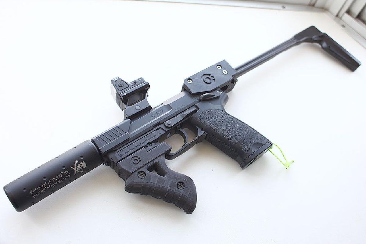 Adaptador de empunhadura frontal e coronha para USP (eletrico) Tokyo MARUI