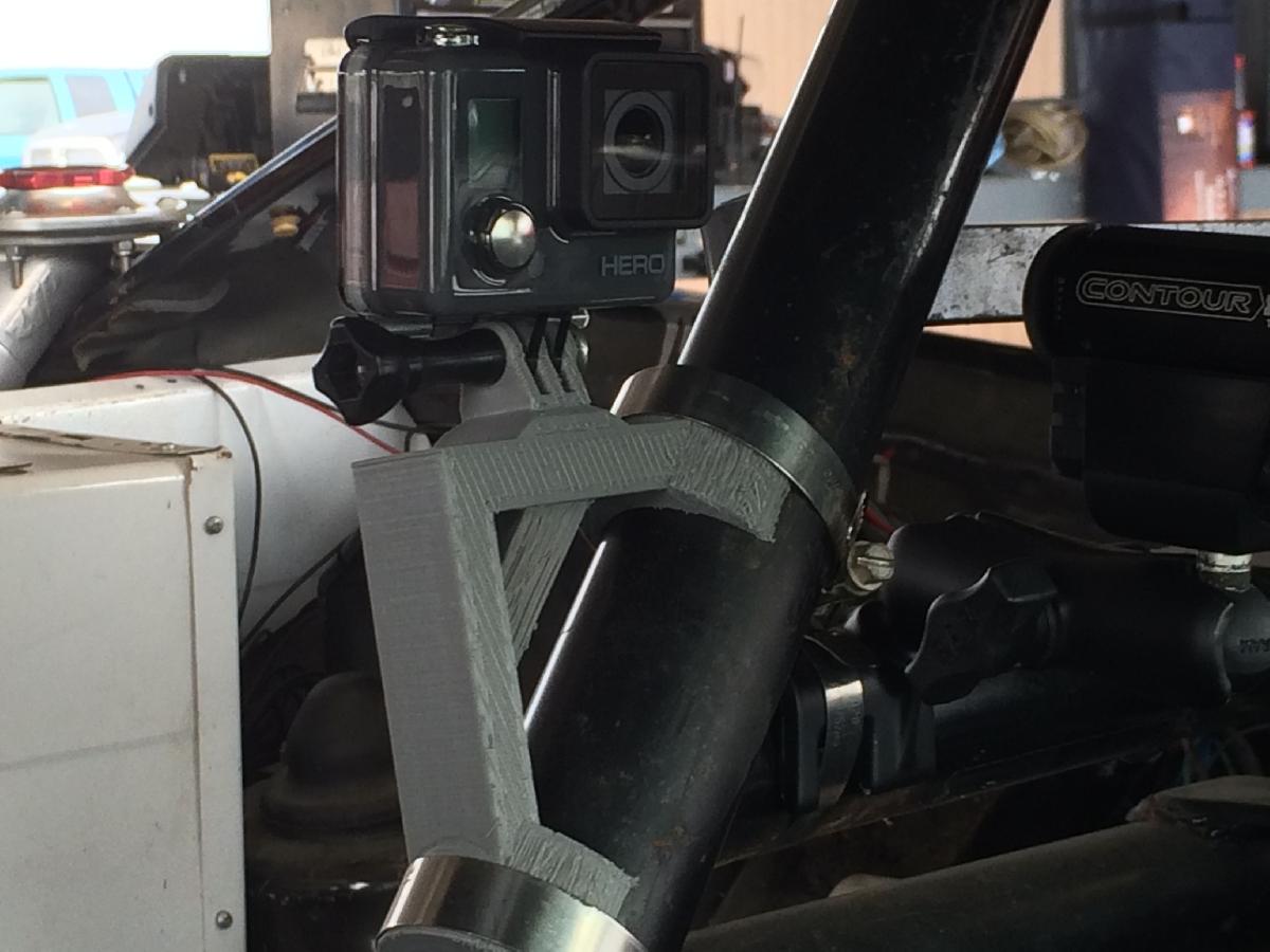 Suporte de barra de gaiola diagonal GoPro