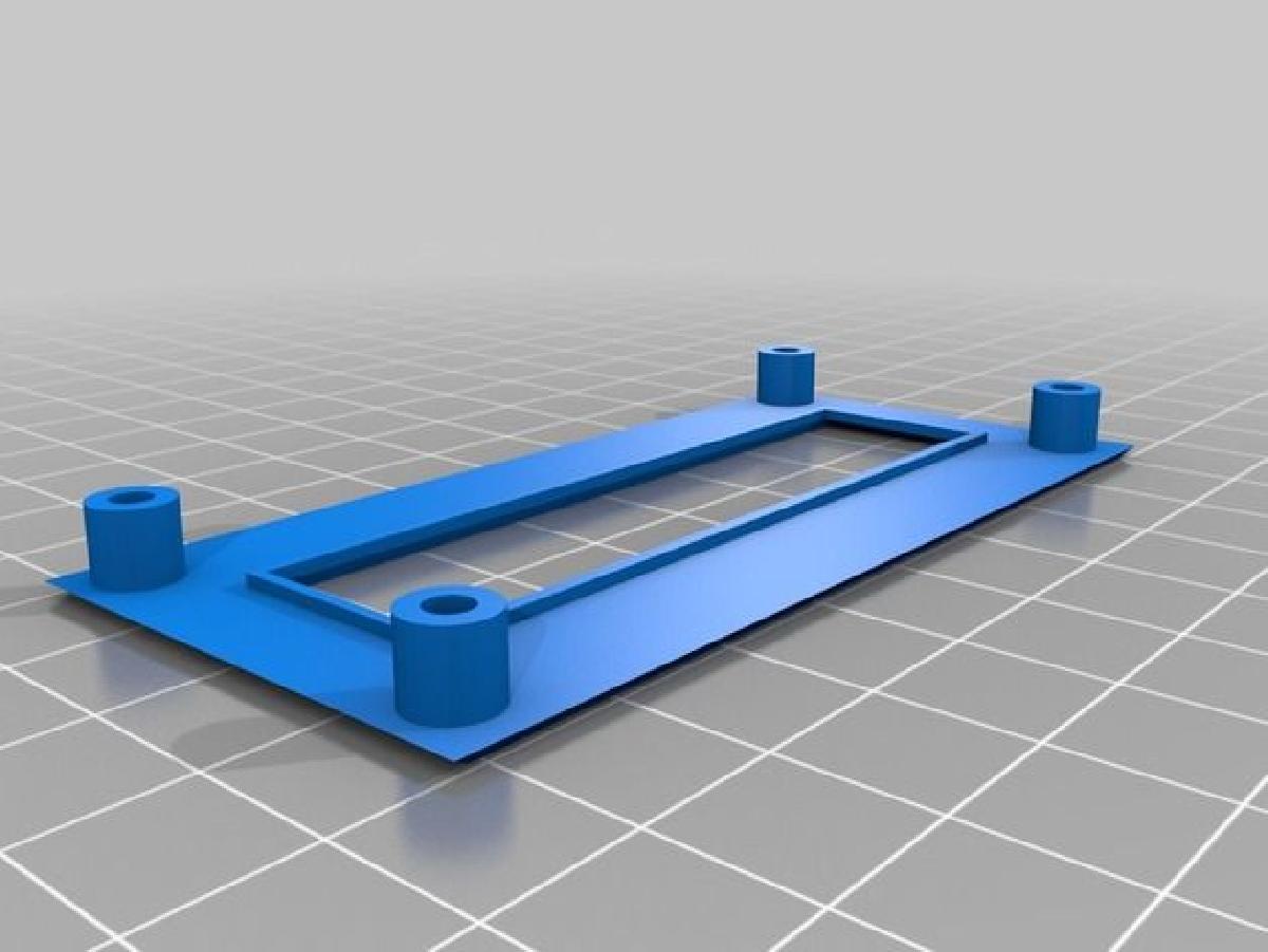 painel LCD 40 x 84 mm
