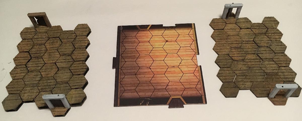 Sala de Madeira L1a Gloomhaven com OpenLOCK
