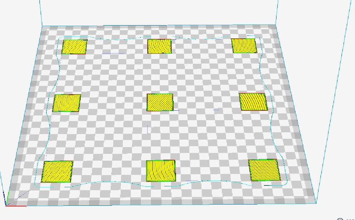 Teste de Nivelamento da Cama CR 10