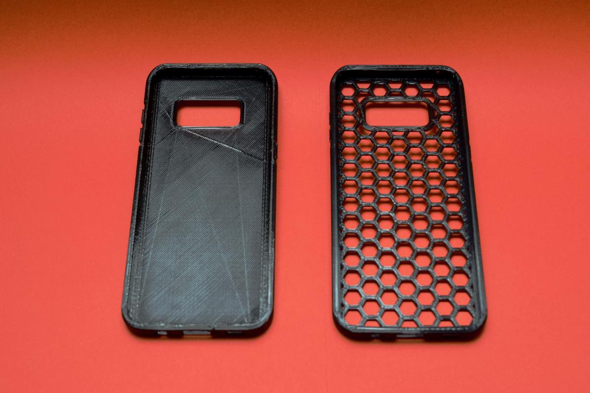 Samsung Galaxy S8 Capa flexível com botões
