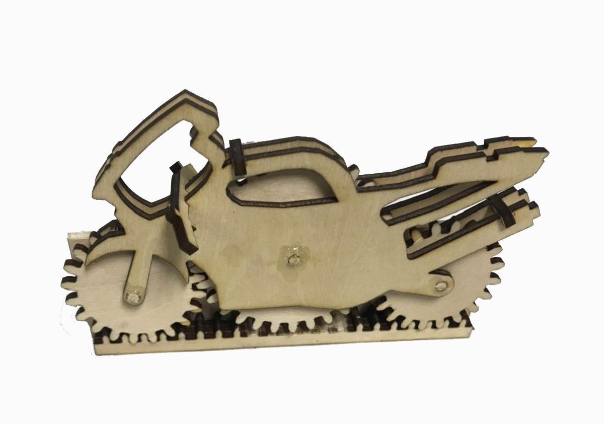 Snapmaker engrenagens motocicleta 2.8mm compensado