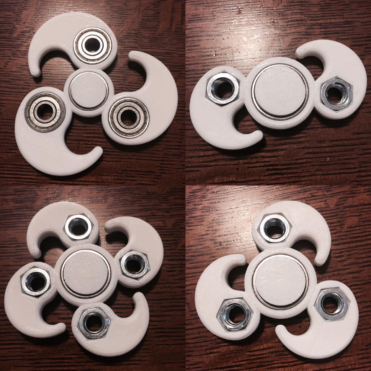 Spinner giratorio Yin Yang personalizavel
