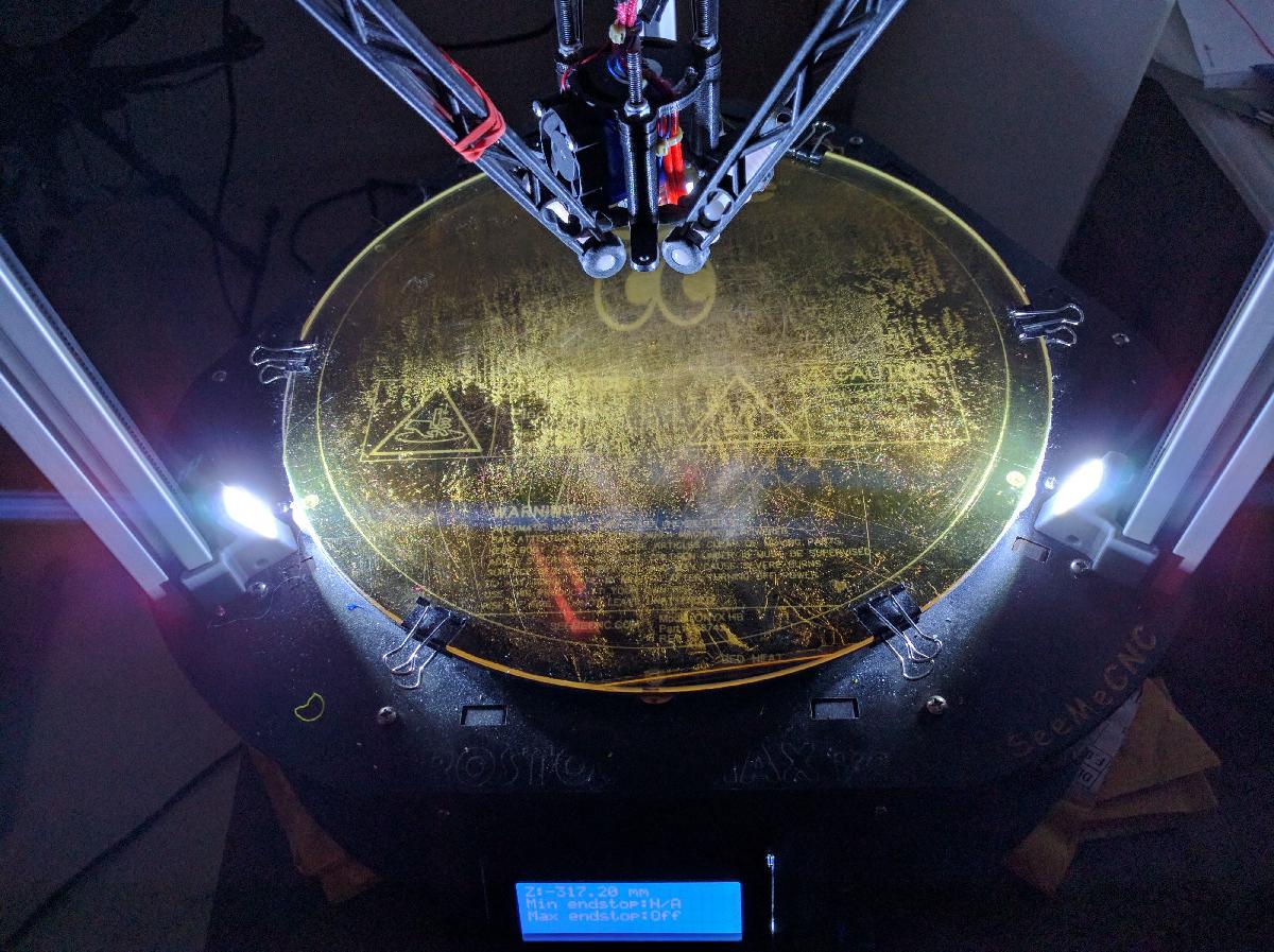 Rostock max clip on T10 LED