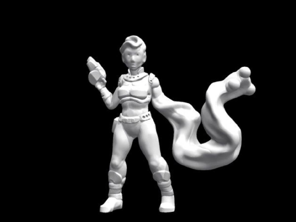 Gella, Lodo Alien Sabio que Muda de Forma (escala 28mm/Heroica)