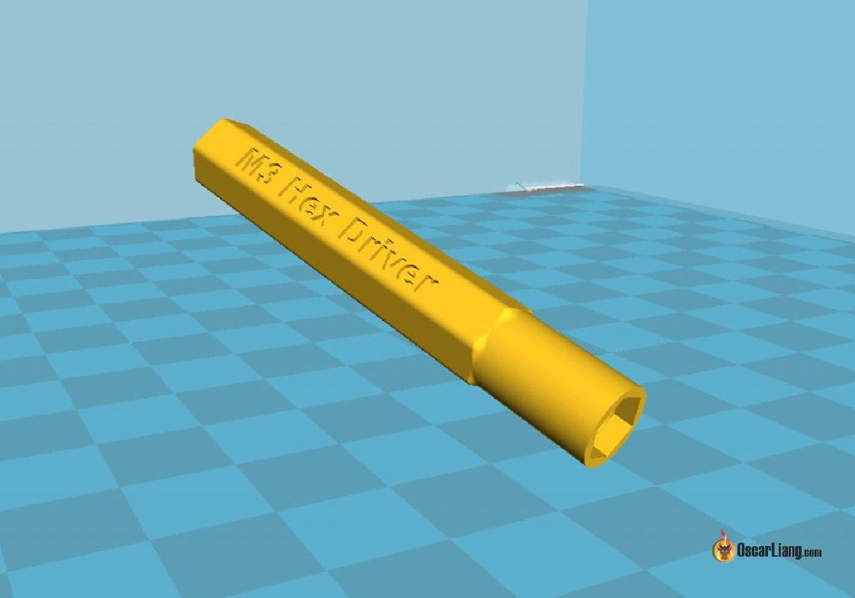 Chave Hex M3 (para porcas e espacadores FC/PDB)