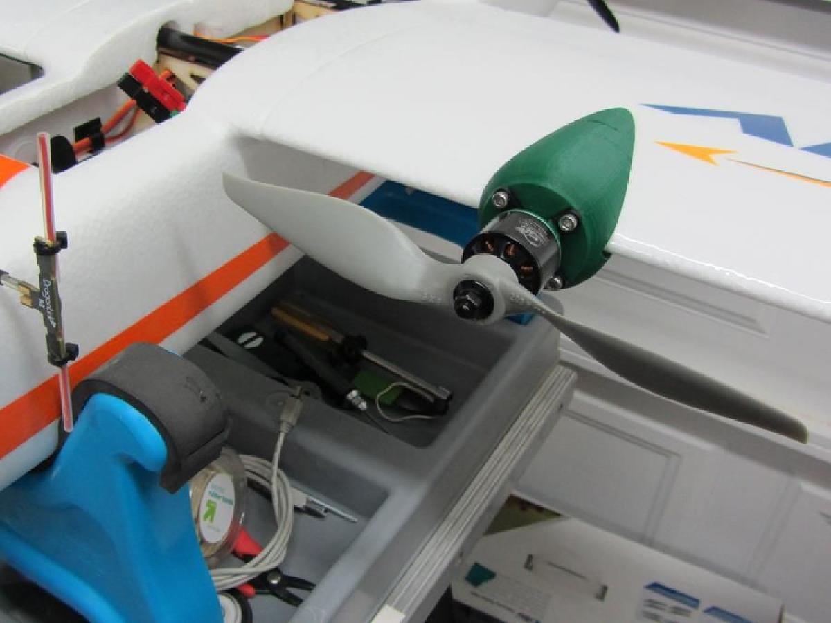 Conversao de Motor Duplo Mini Talon X UAV