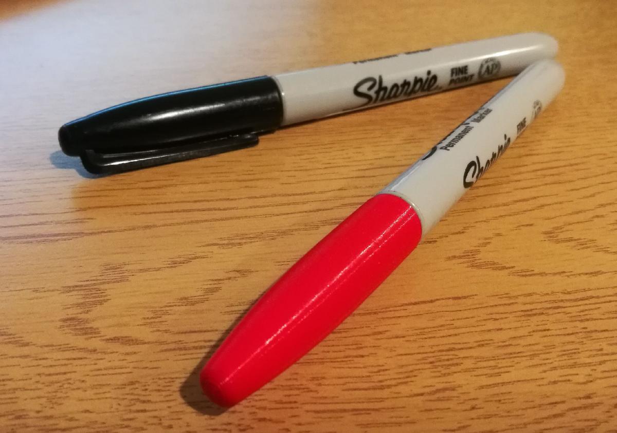 Tampa de Substituicao para Marcador Permanente de Ponta Fina Sharpie