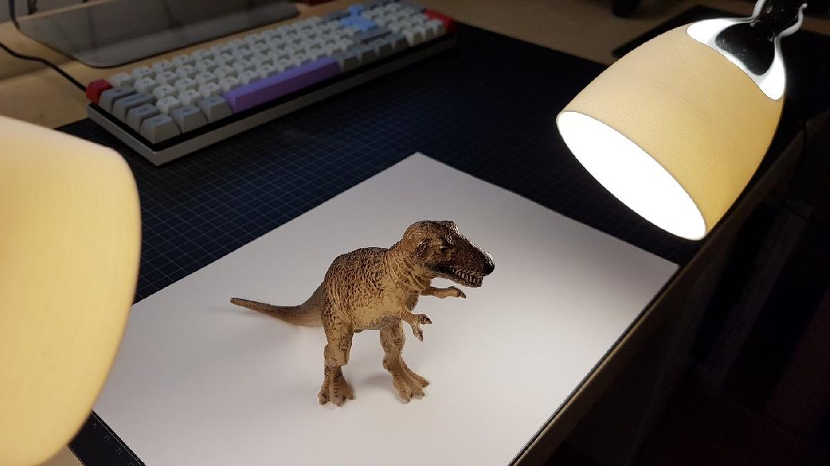 Softbox clip on para a lampada de trabalho LED Jansjö da IKEA