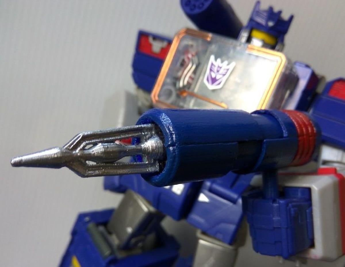 Fuzil do Lider Soundwave da linha Titans Return dos Transformers v4