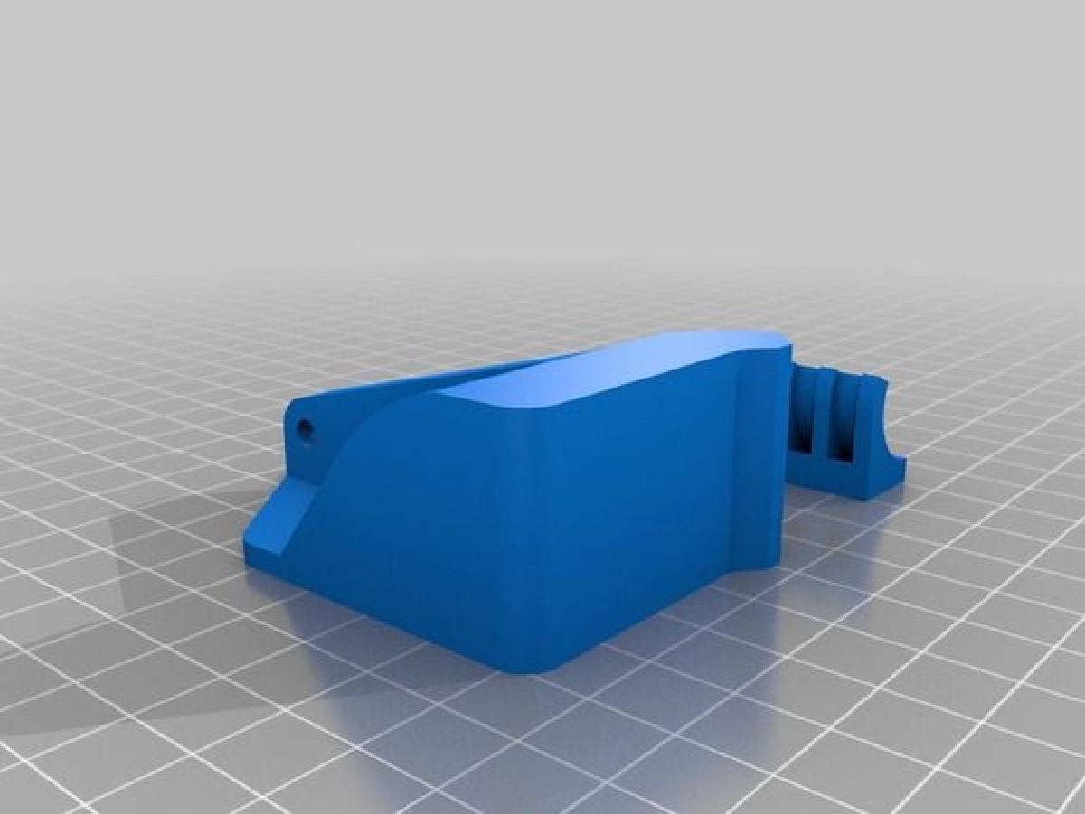 FT5 E3D Titan Aero com suporte Volcano