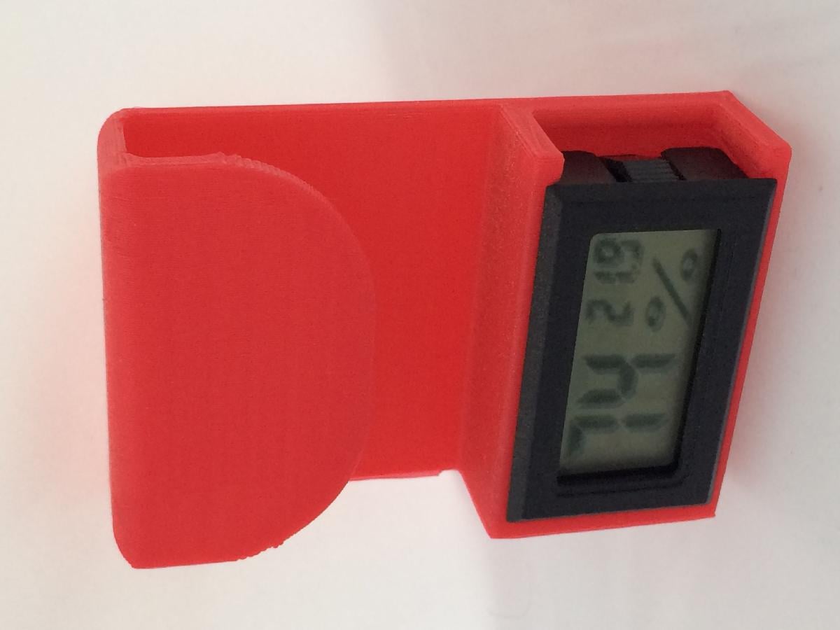 Suporte para Termometro Higrometro Digital LCD Mini