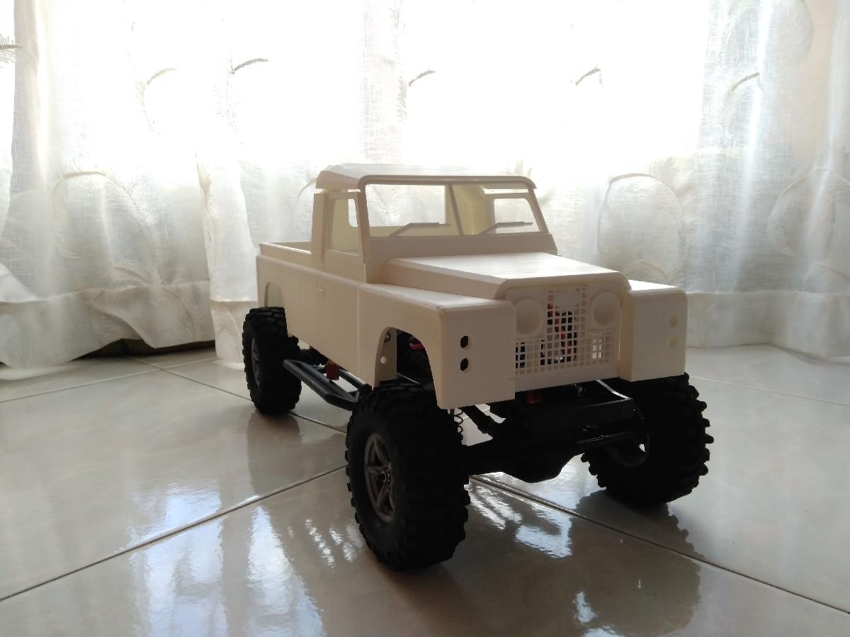 Land Rover Serie 2 Totalmente Impressa   para Axial SCX10 e Tamiya CC01