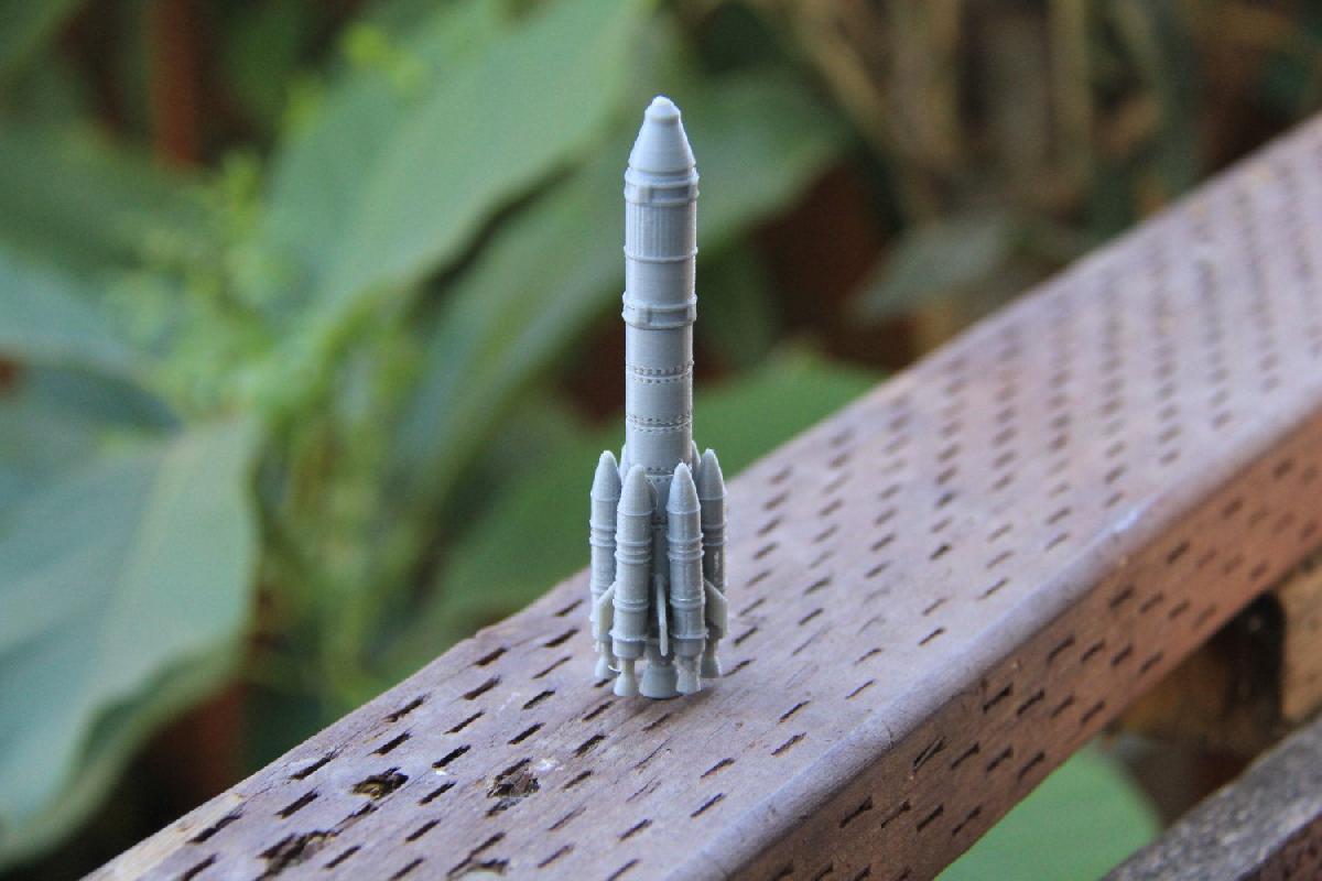 replica de espaconave modelo de foguete de 4 polegadas KerbalX