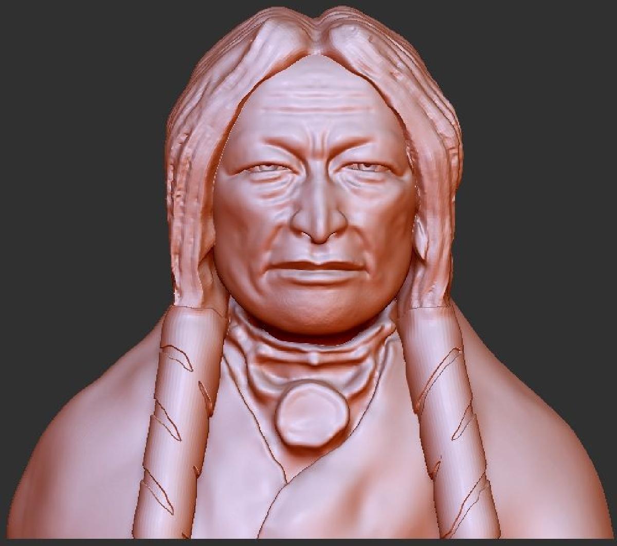 Chefe Indigena   Pequeno Falcao