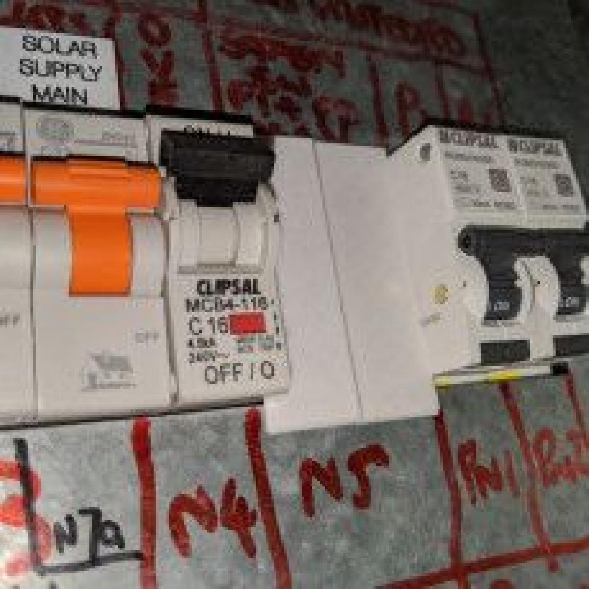 Painel de Distribuicao Placa de Fechamento