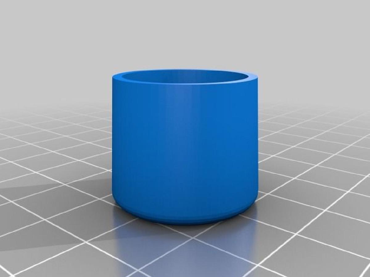 Tampa de pe de reposicao de banquinho de tres pernas