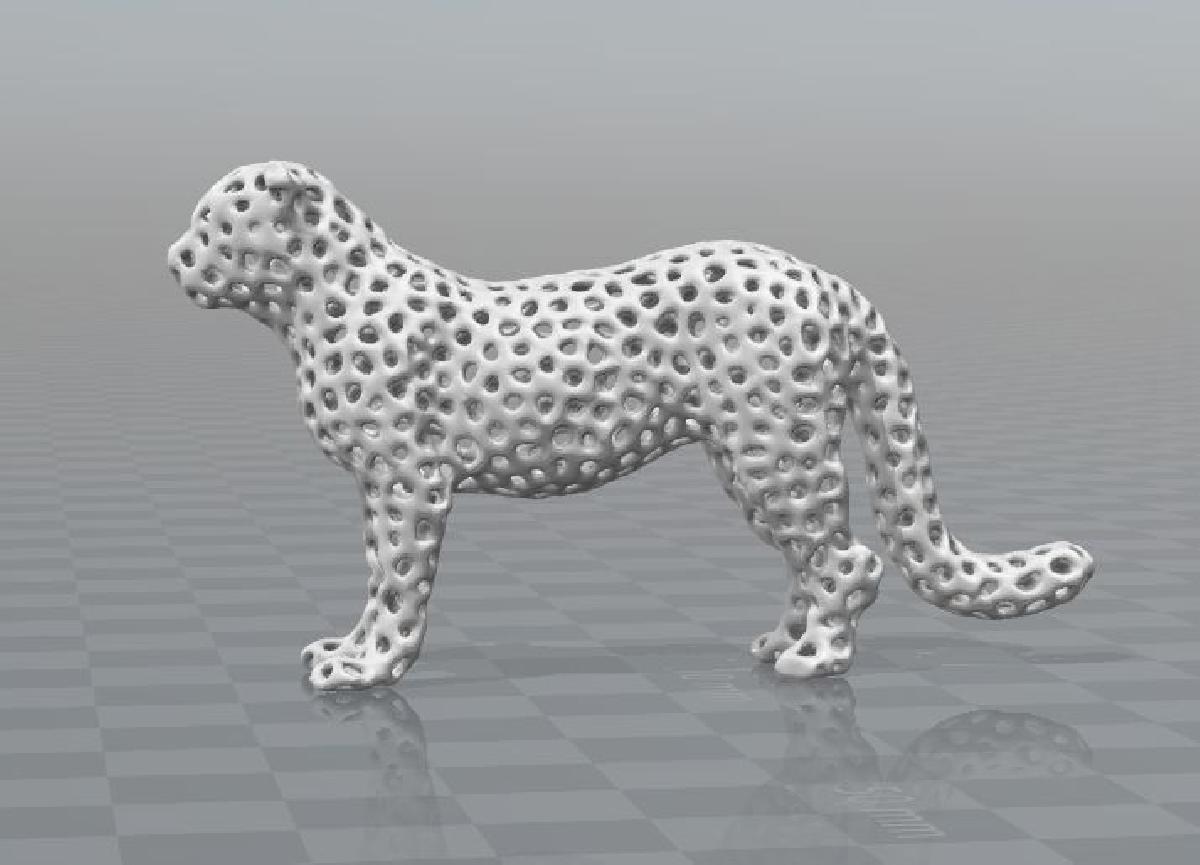 Voronoi de Leopardo