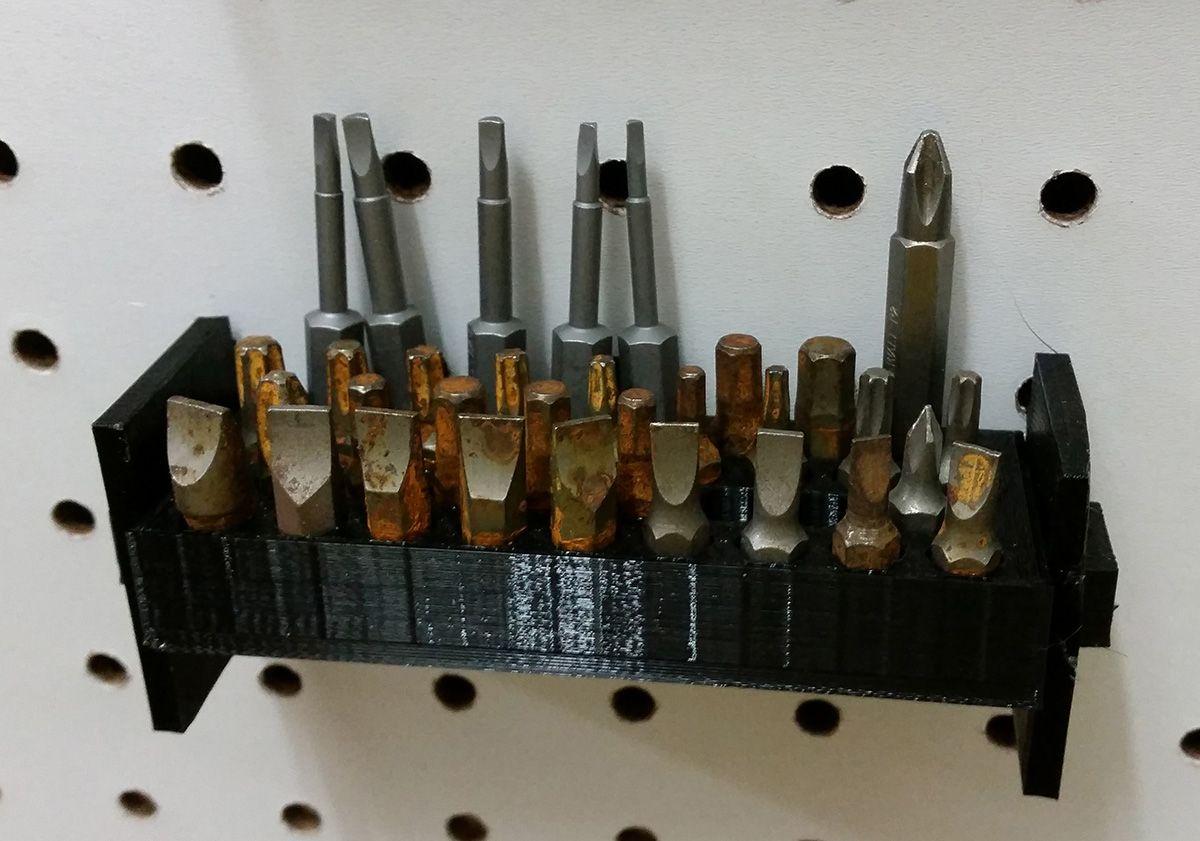 Template de Suporte para Ferramentas de Pegboard (Base) para Derivados