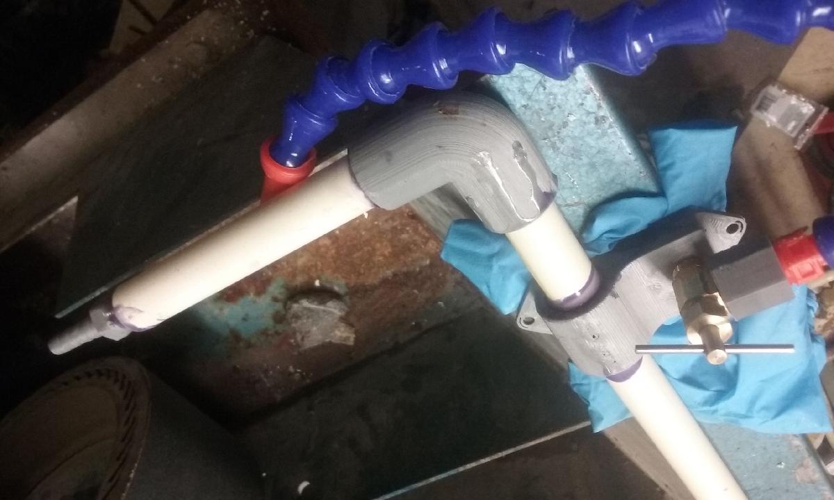Retrofit do bico de resfriamento do rei da cabine