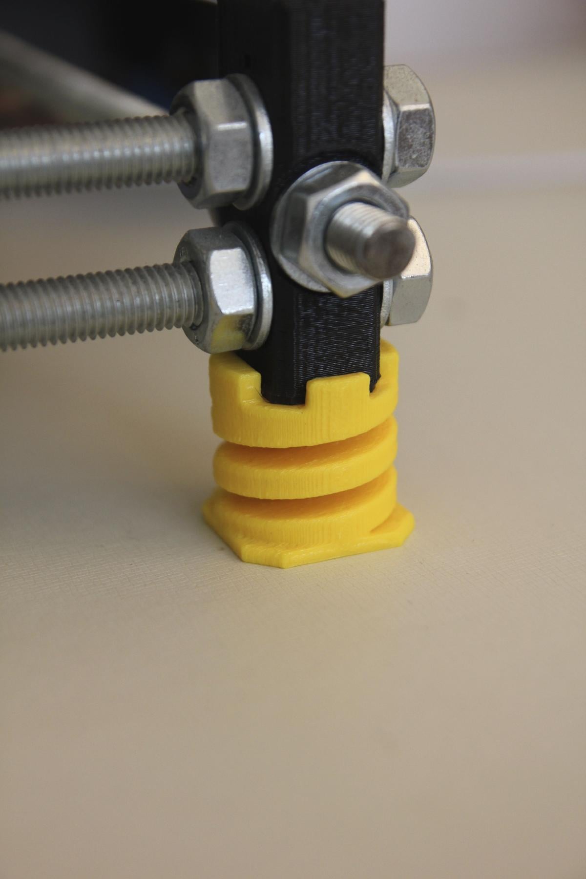 Amortecedor de Vibracao para Prusa i3: Os Pes Flexiveis