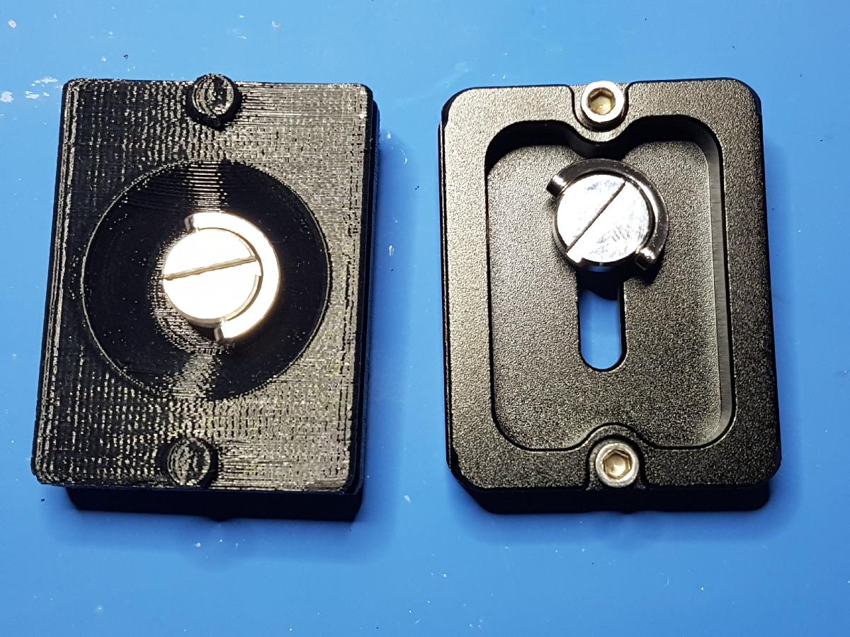 Placa compativel com Arca Swiss com antideslizante