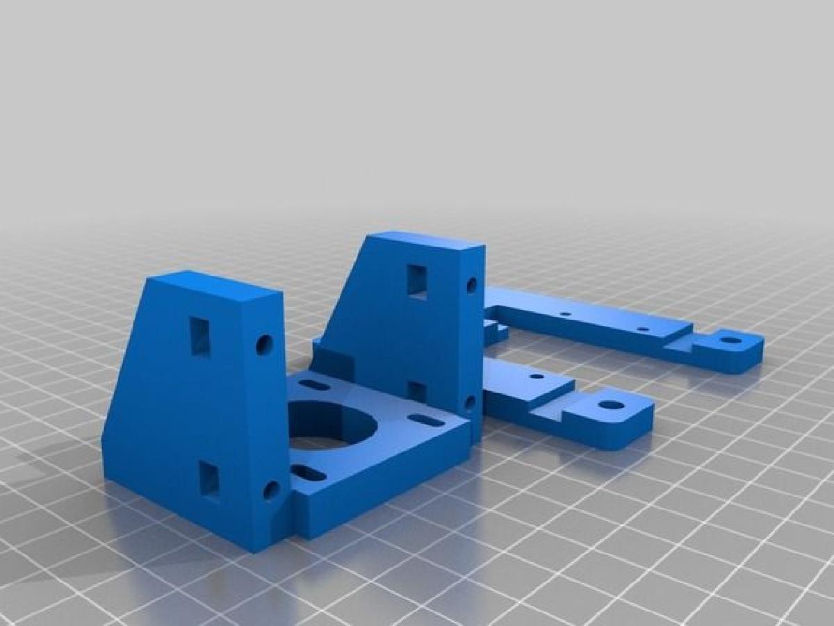 Novo suporte de motor z para o Velleman K8200 ou 3Drag