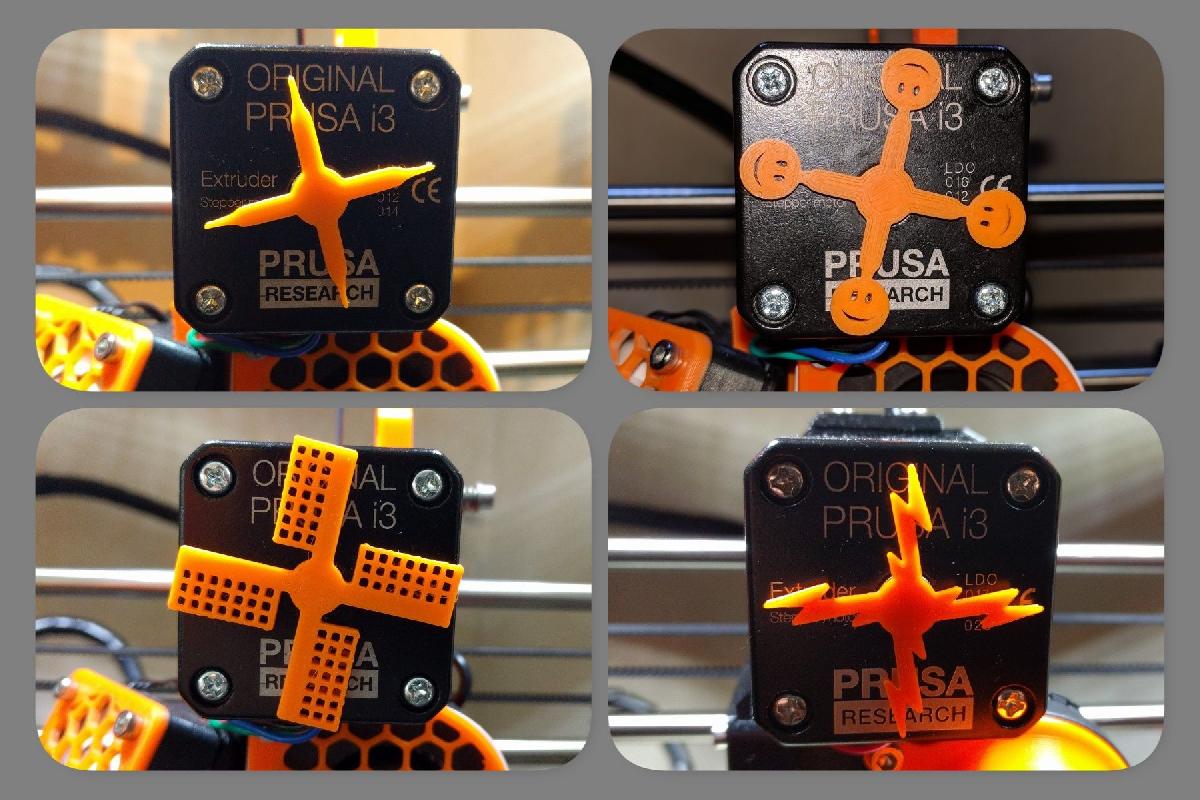 Indicador de rotacao do motor NEMA (extrusora) (Prusa MK2(S)/MK2.5/MK3/MMU2)