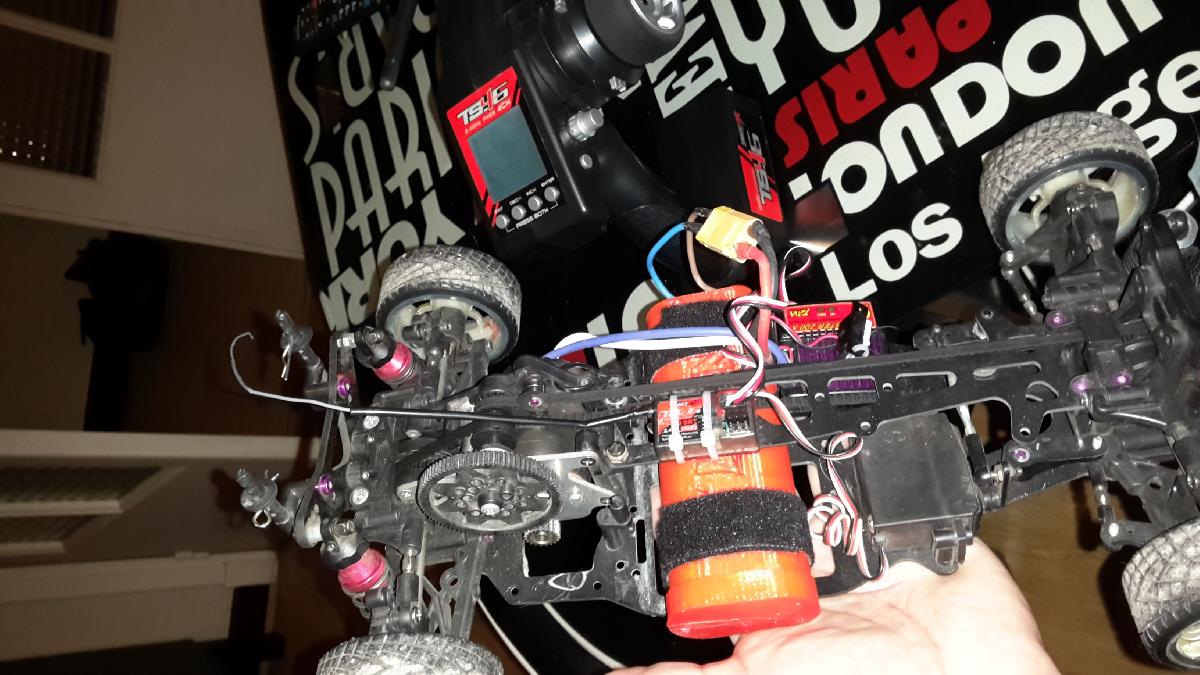 Bandeja de Bateria 7,2v Nimh Hpi/Tamiya 1:10 Buggy/Carro de Turismo