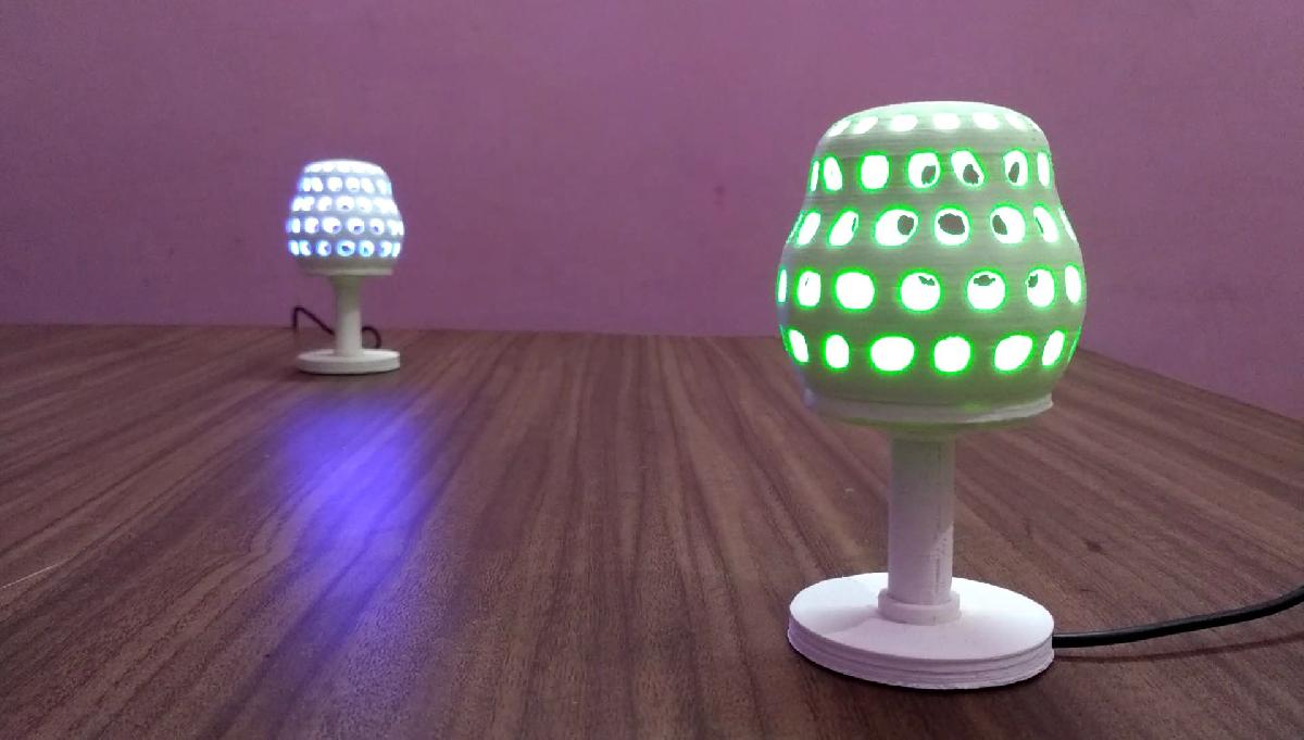 Luminaria de mesa mini LED
