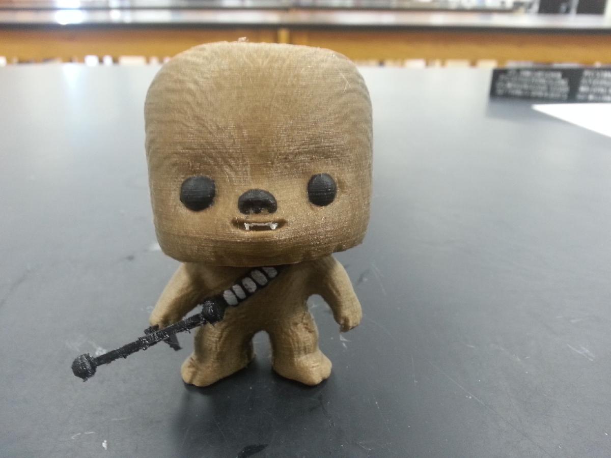 Chewbacca Bobblehead Bobbles e Bowcaster