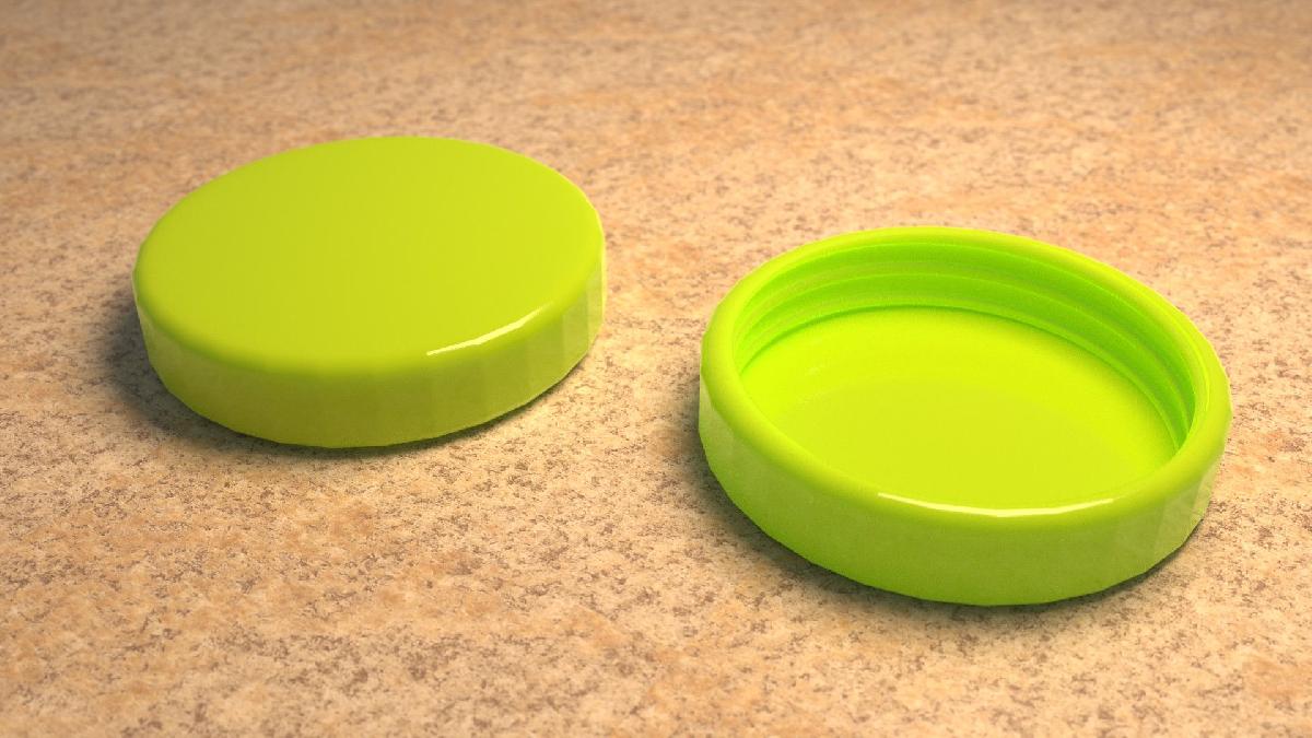 Tampas de Pote de Conserva, OpenSCAD
