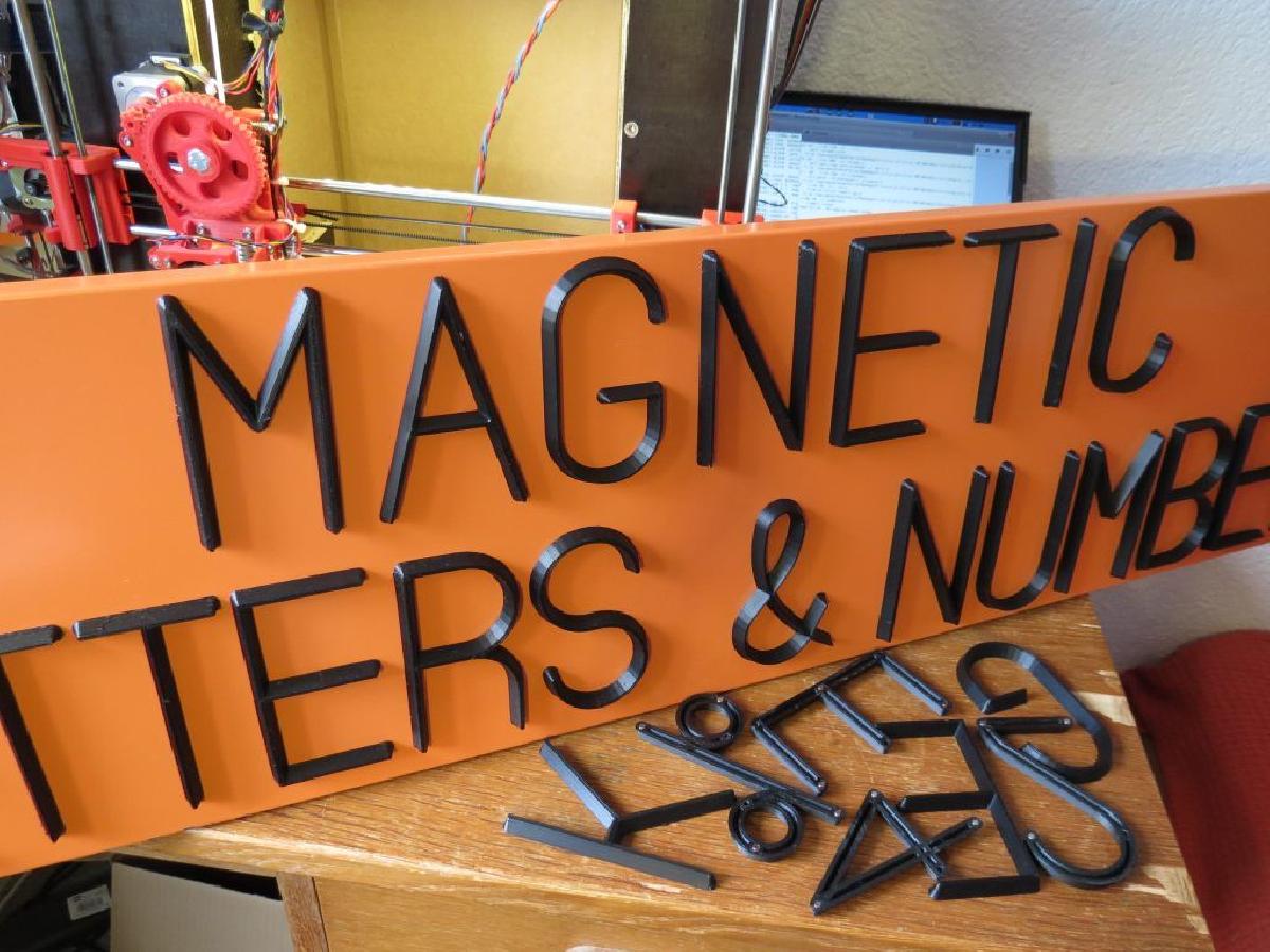 Letras e Numeros Magneticos