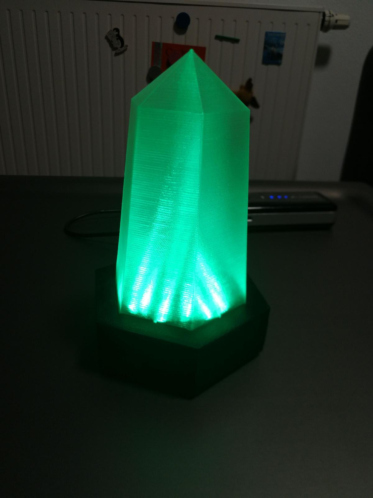 Lampada de Cristal
