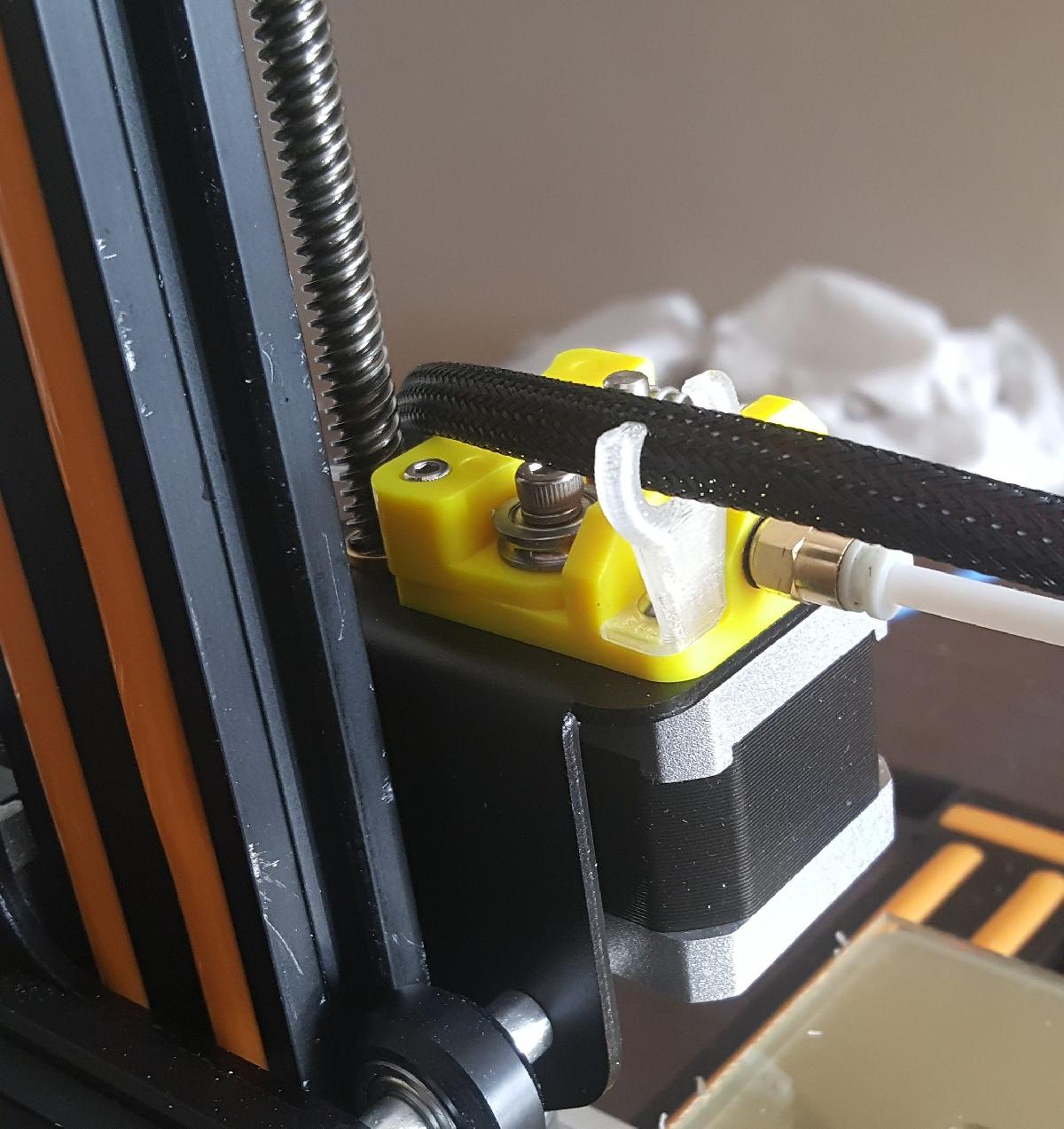 Gerenciamento de Cabos do Hotend CR 10