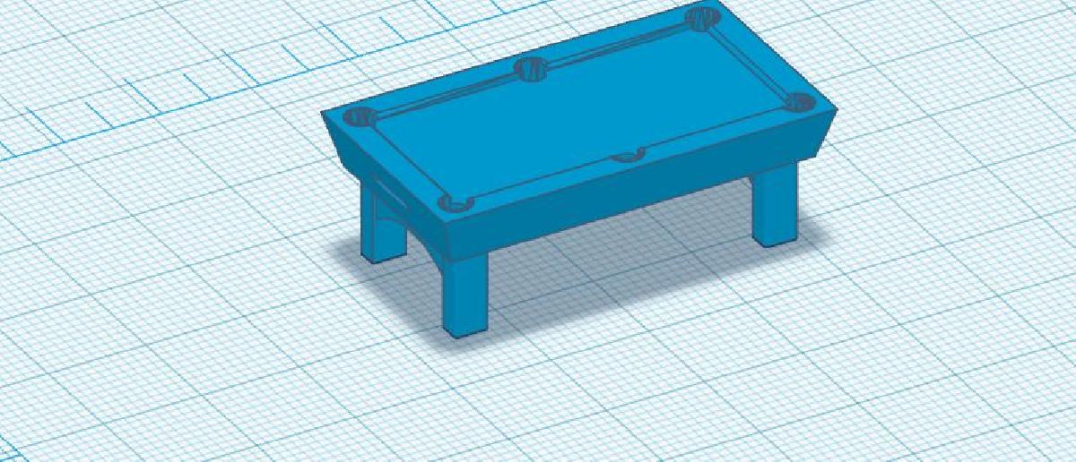 Mesa de Bilhar 28mm