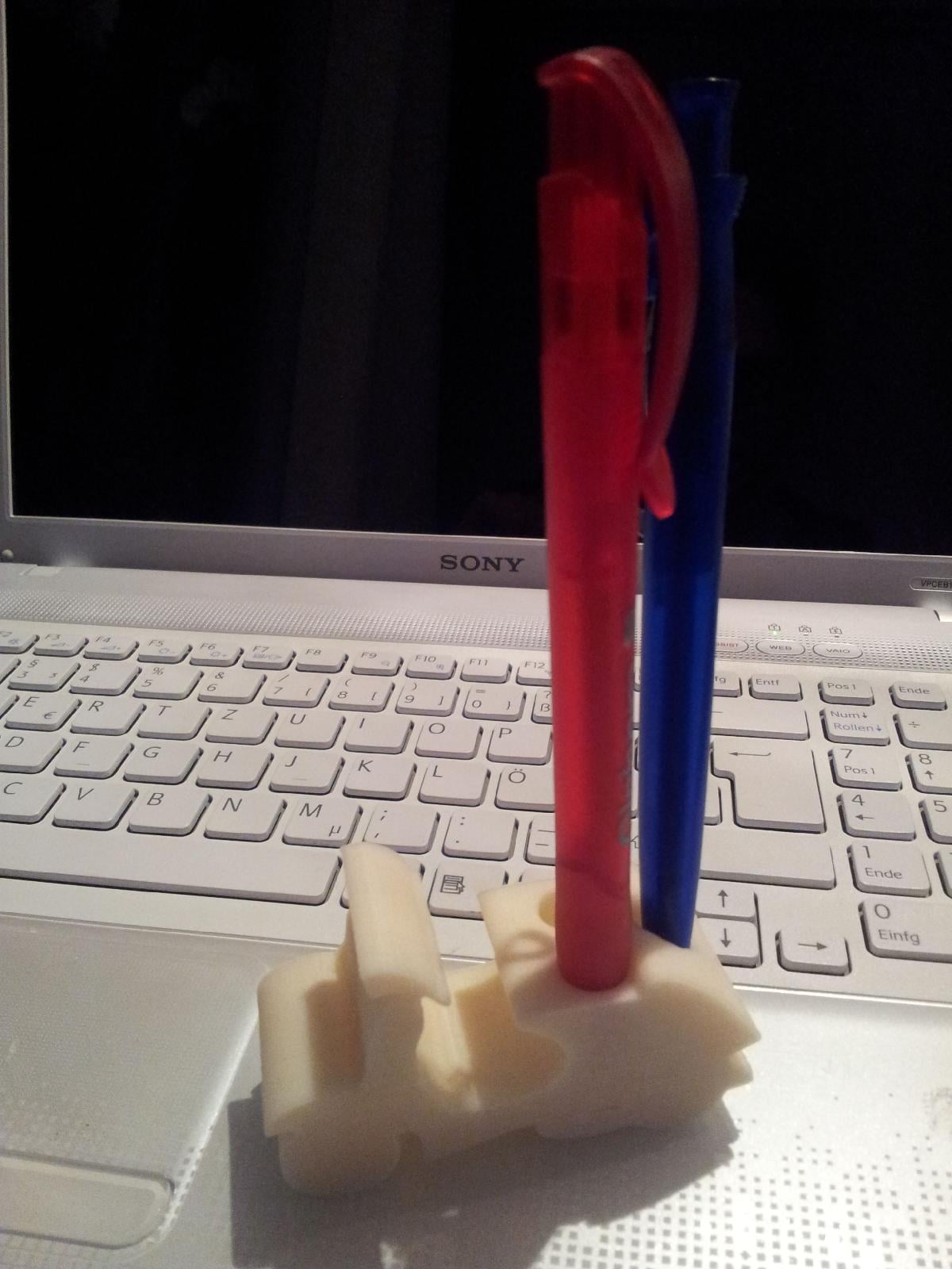 Suporte para caneta Vespa!