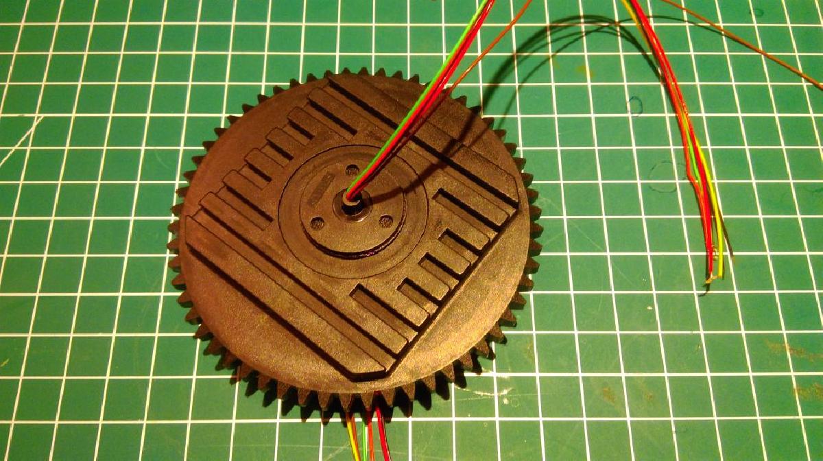 adaptador fischertechnik para anel giratorio e anel deslizante