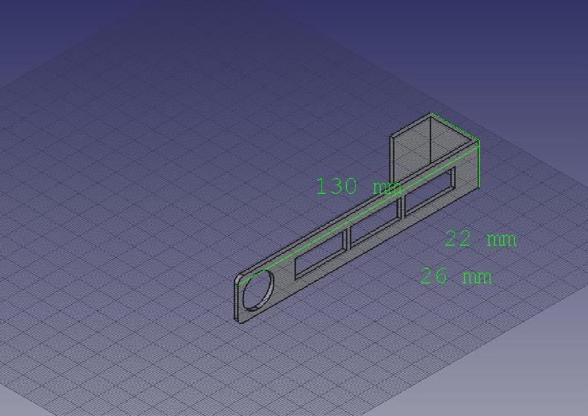 Porta rolos caixa insonorizada para Prusa i3 Hephestos