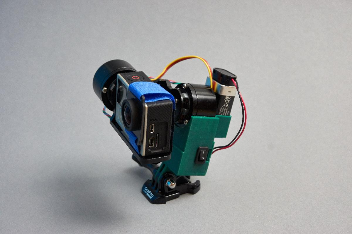 Gimbal Gopro montável