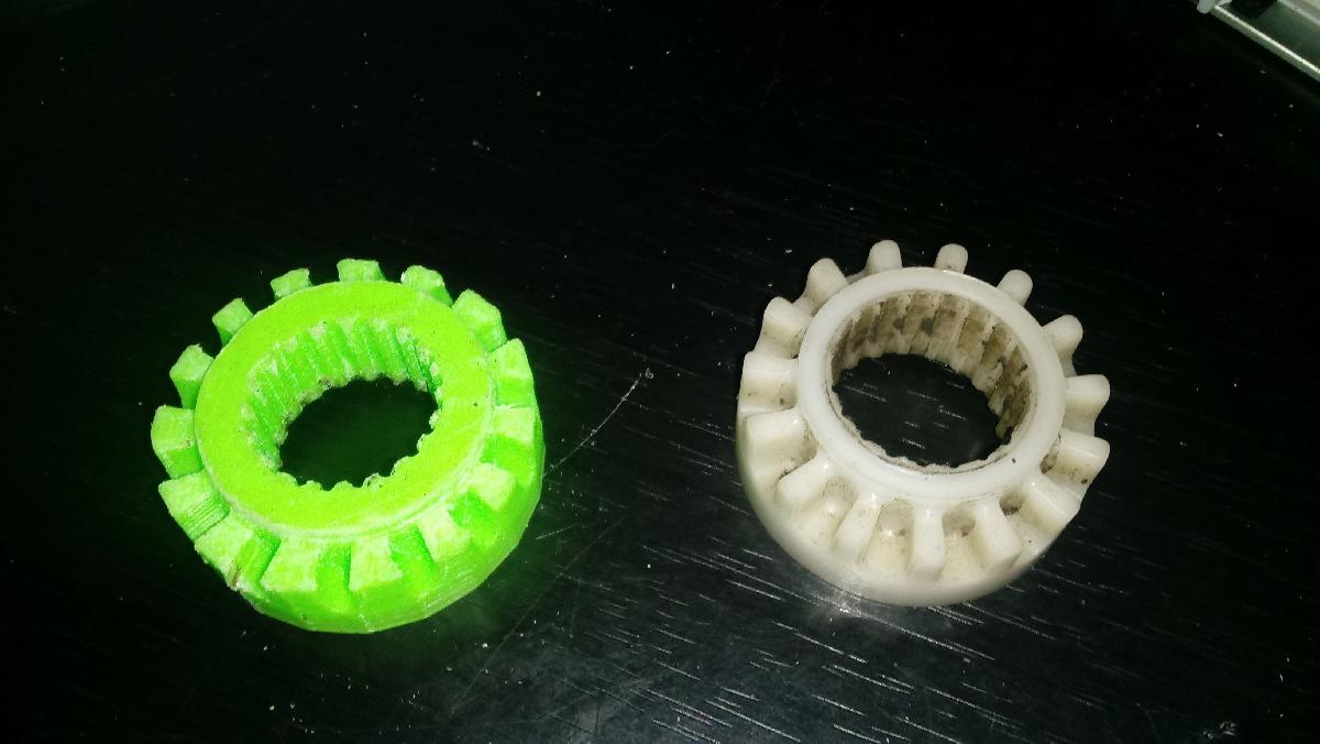 Centrifuga do agitador da maquina de lavar Whirlpool Cabrio