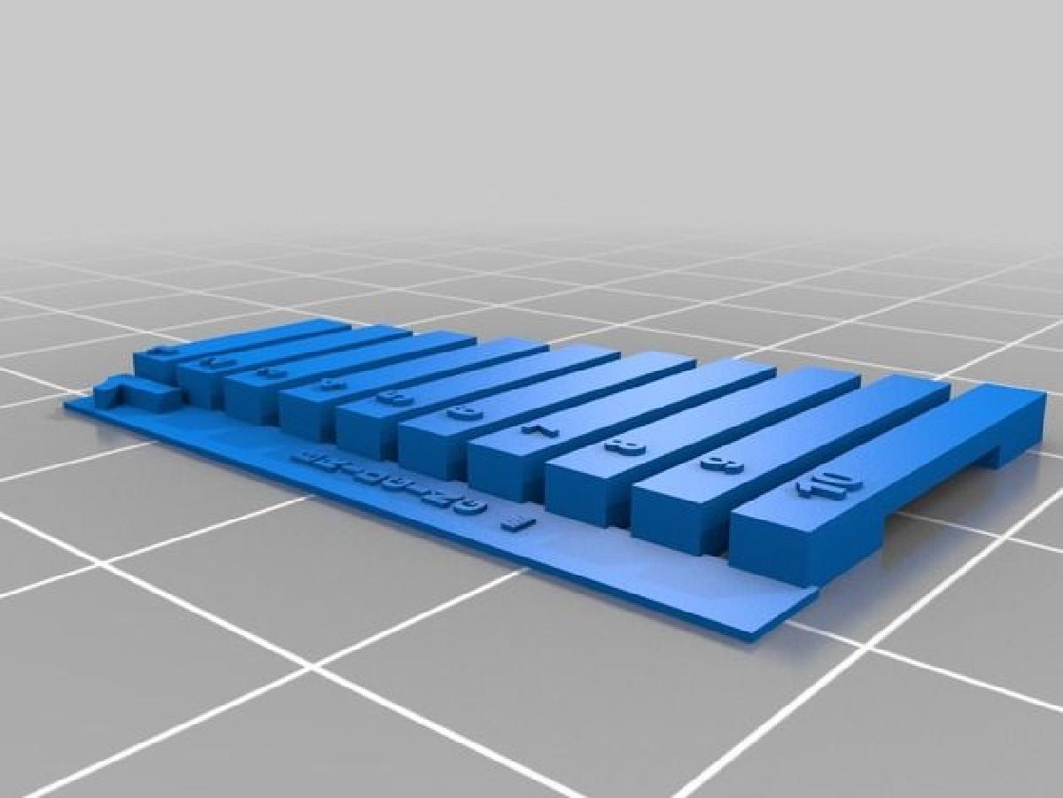 Impressao de Calibracao de Ajuste 3D