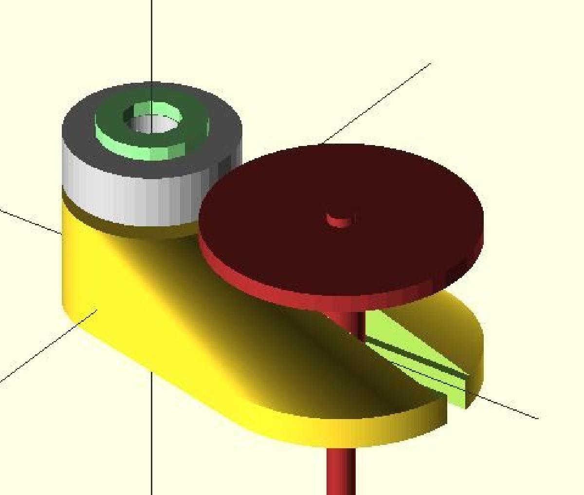 Rolamento Grooving Jig