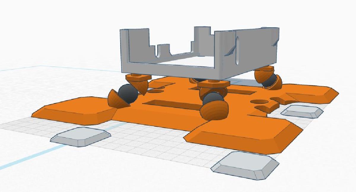 Suporte Antichoque para Drones