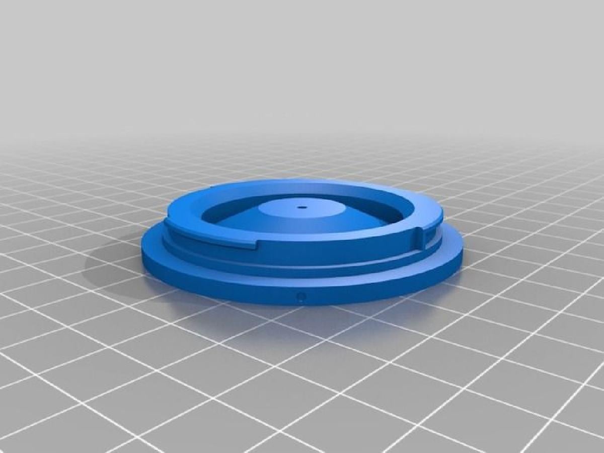 Lente de orificio para montagem Canon EF