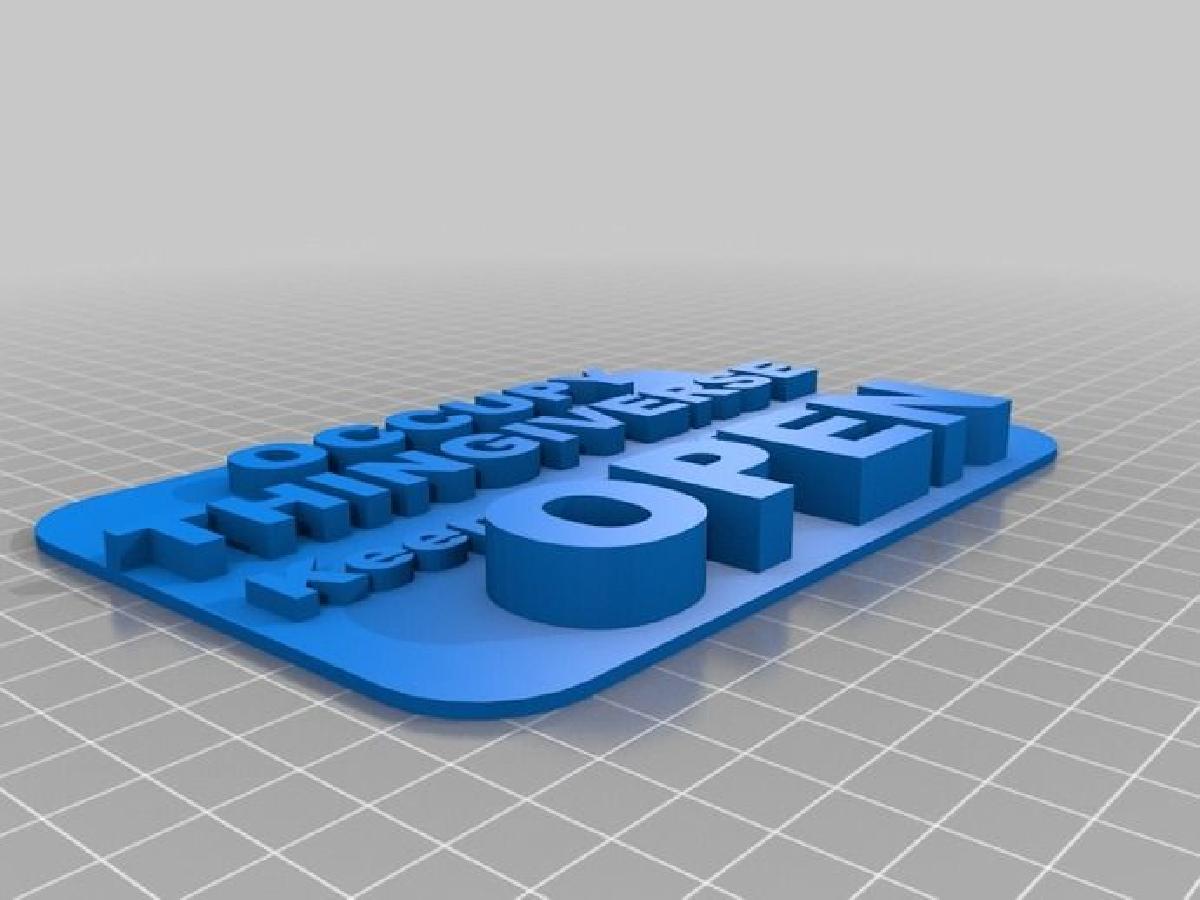 Placa Occupy Thingiverse   Mantenha o Codigo Aberto ABERTO