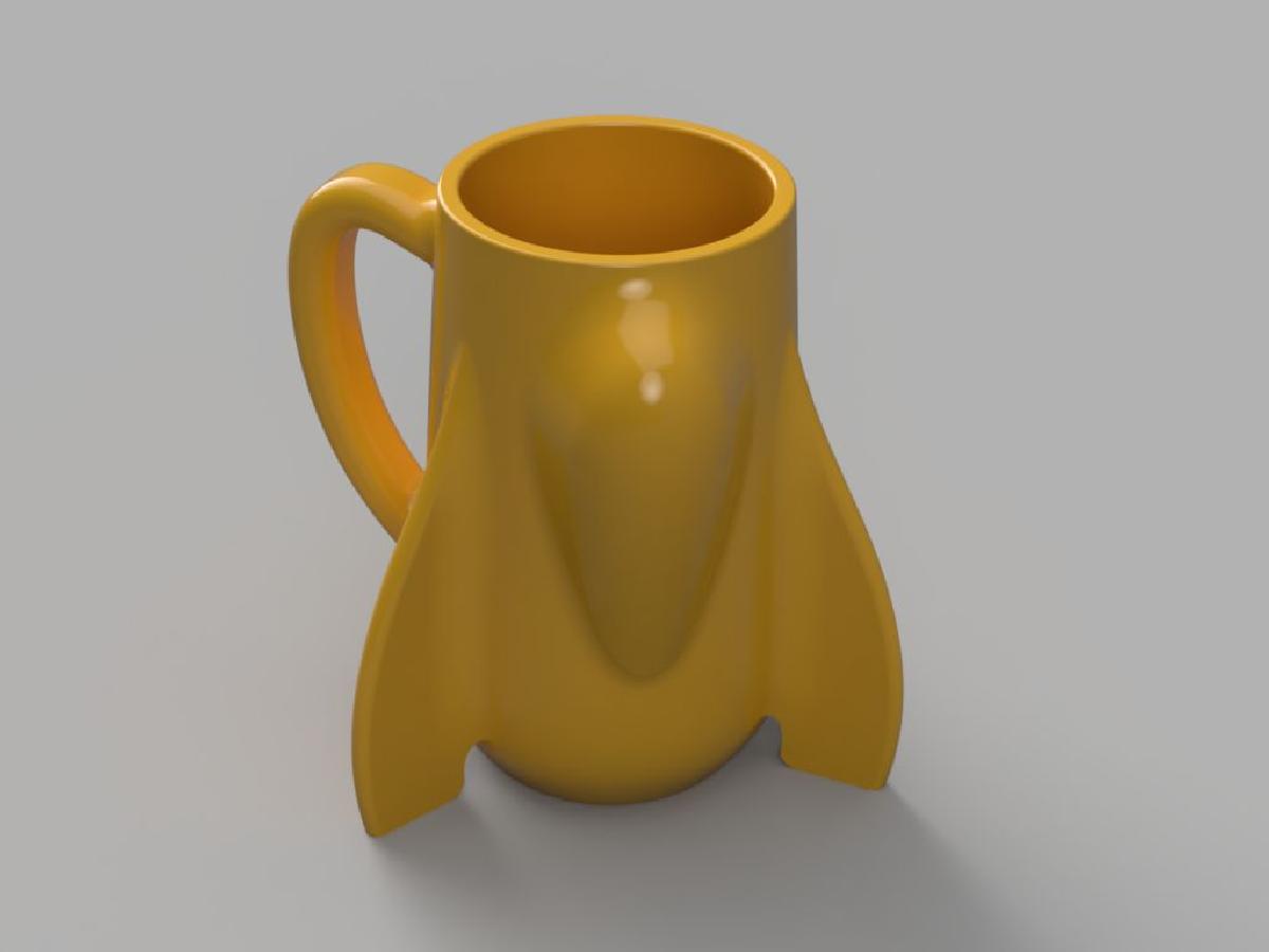 Caneca de Foguete