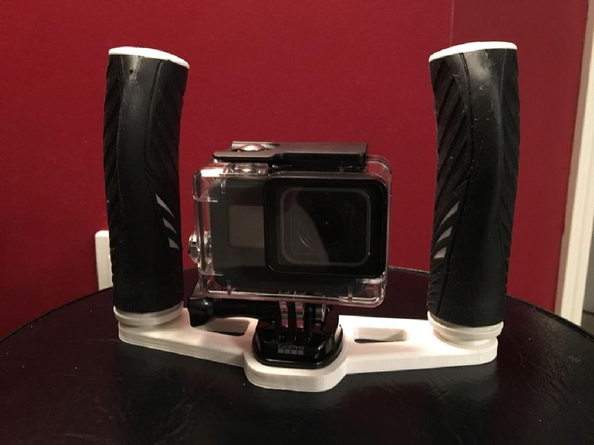 Bandeja de camera de mergulho para GoPro remix