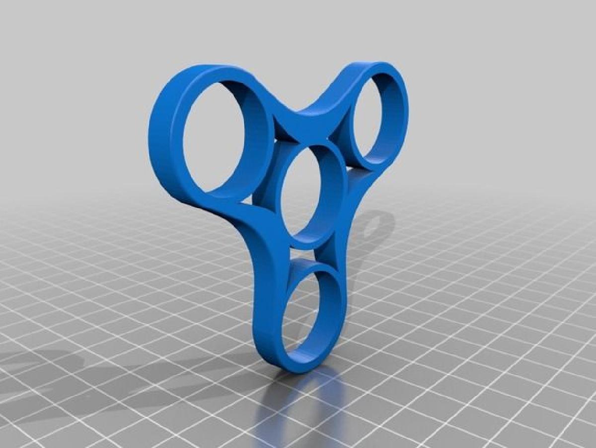 Fidget Spinner Triplo